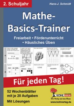 Mathe-Basics-Trainer 2. Schuljahr Freiarbeit - Förderunterricht - Häusliches Üben