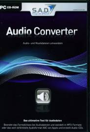 Audio Converter Audio- und Musikdateien umwandeln Beendet das Formatchaos bei Audiodateien und wandelt in MP3-Formate oder das weit verbreitete Audioformat AAC von Apple und erstellt Audio-CDs.