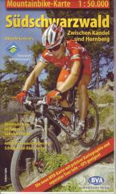 Südschwarzwald Mountainbike-Karte zwischen Kandel und Hornberg Maßstab 1: 50.000 mit Tour-Infoheft und Schutzhülle mit UTM-Gitter