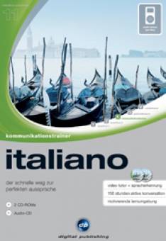 Kommunikationstrainer Italienisch Kommunikationstrainer Italiano - Version 11 der schnelle Weg zur perfekten Aussprache
2 CD-ROMs
1 Audio-CD