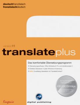 translate plus französisch version 11 deutsch - französisch / französisch - deutsch
