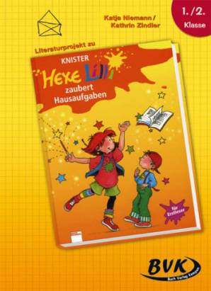 Literaturprojekt zu Hexe Lilli zaubert Hausaufgaben  1./2.Klasse