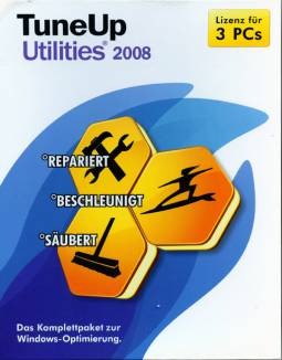TuneUp Utilities 2008 Lizenz für 3 PCs Repariert, beschleunigt, säubert
Das Komplettpaket zur Windows-Optimierung