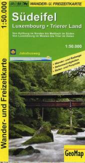 GeoMap: Südeifel, Luxembourg, Trierer Land Wander- und Freizeitkarte 1:50.000 4., überarb. Aufl. 2021