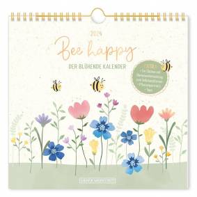 Wandkalender Bee happy