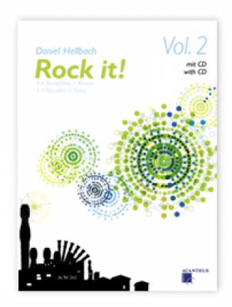Rock it! Vol. 2  3 - 4 Blockflöten + Klavier / 3 - 4 Recorders + Piano
mit CD / with CD