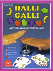Halli Galli Auf die Glocke - fertig - los! Spiel gut - vom Arbeitsausschuß Kinderspiel + Spielzeug ausgezeichnet