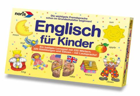 Englisch für Kinder Teil I  Die wichtigste Fremdsprache schon im Grundschulalter beginnen! Ein lustiges Lernspiel mit 220 Wörtern, 220 Abbildungen und Sätzen - mit Lautsprache!