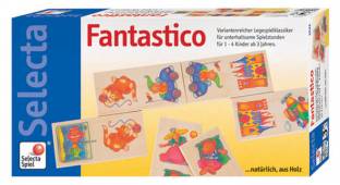 Fantastico  Variantenreicher Legespielklassiker für unterhaltsame Spielstunden für 1-4 Kinder ab 3 Jahren