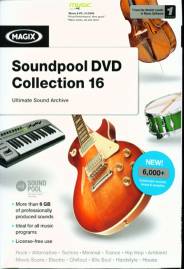 MAGIX Soundpool DVD Collection 16 Ultimate Sound Archive More than 6 GB of professionally produced sounds
Ideal for all music programs
License-free use
Rock • Alternative • Techno • Minimal • Trance • Hip Hop • Ambient Movie Score • Electro • Chillout • 60s Soul • Hardstyle • House