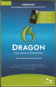 Dragon NaturallySpeaking Premium 11.5 SPRACHERKENNUNG FÜR IHRE DIGITALE WELT Dokumente und Arbeitsblätter erstellen, E-Mails verwalten, im Web surfen und vieles mehr nur durch Sprechen