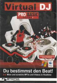 Virtual DJ 7 Pro Basic - Special Edition Du bestimmst den Beat! Mixe und scratche MP3s und Videos in Realtime