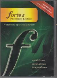 Forte 5 Premium Edition Notensatz spielend einfach musizieren
arrangieren
komponieren