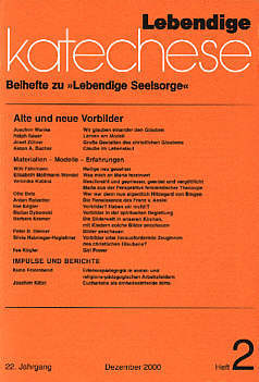 Lebendige Katechese 2/2000 - Alte und neue Vorbilder