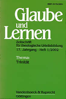 Glaube und Lernen 1/2002 - Thema: Trinität