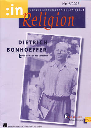 :inReligion 4/2001 - Dietrich Bonhoeffer