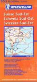 Schweiz S&uuml;d-Ost 1 : 200 000: Regionalkarte (Michelin Regional Maps)