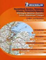 Michelin Straßenatlas: Deutschland - Benelux - Österreich - Schweiz - Tschechische Republik - Straßen- und Reiseatlas - 1 : 1.000.000