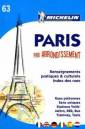 Michelin: Paris par arrondissements - Reseignements pratique & culturels, Index de rues. Rues piétonnes, sens uniques, stations Velib', Metro, RER, Bus, Tramway, Taxi. 1 : 10.000