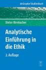 Analytische Einf&uuml;hrung in die Ethik (De Gruyter Studienbuch)
