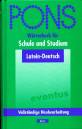 PONS Wörterbuch für Schule und Studium: Latein-Deutsch - Vollständige Neubearbeitung