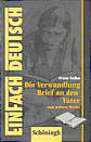 EinFach Deutsch - Textausgaben: Die Verwandlung / Brief an den Vater und andere Werke. Mit Materialien