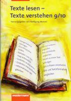 Deutsch Lernhilfen - Sekundarstufe I: Texte lesen, Texte verstehen 9/10. Arbeitsheft