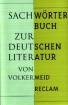 Sachwörterbuch zur deutschen Literatur - 