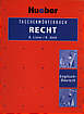 Taschenwörterbuch Recht - Englisch-Deutsch