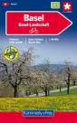 Radwanderkarte Basel - Aarau 1 : 60 000: Basel-Landschaft