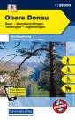Obere Donau - Outdoorkarte 1:35.000 - Baar - Donaueschingen - Tuttlingen - Sigmaringen. Wandern, Rad, Langlauf, Reiten. Waterproof