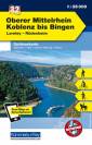 Outdoorkarte Deutschland 32: Oberer Mittelrhein / Koblenz bis Bingen - Loreley - Rüdesheim