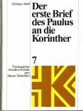 Theologischer Handkommentar zum Neuen Testament, Bd.7, Der erste Brief des Paulus an die Korinther - 