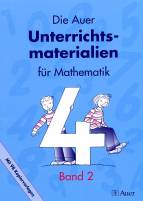 Die Auer Unterrichtsmaterialien für Mathematik 4 - Band 2