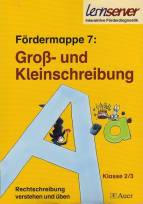 Lernserver-Fördermappe 7: Groß- und Kleinschreibung -
