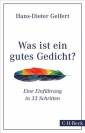 Was ist ein gutes Gedicht? - Eine Einführung in 33 Schritten