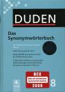 Der Duden in 12 B&auml;nden. Das Standardwerk zur deutschen Sprache: Duden 08. Das Synonymw&ouml;rterbuch. Mit CD-ROM: Ein W&ouml;rterbuch sinnverwandter W&ouml;rter. Rund 300 000 Synonyme zu mehr als 20 000 Stichw&ouml;rtern