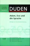 Adam, Eva und die Sprache - Beiträge zur Geschlechterforschung