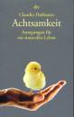 Achtsamkeit - Anregungen für ein sinnvolles Leben