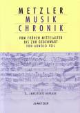 Metzler Musik Chronik - vom frühen Mittelater bis zur Gegenwart