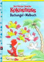 Der kleine Drache Kokosnuss - Dschungel-Malbuch