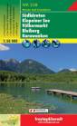 Wander-, Rad- und Freizeitkarte WK 238: Südkärnten, Klopeiner See, Völkermarkt, Bleiburg, Karawanken - Maßstab 1:50.000 - 