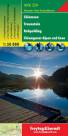 Wander-, Rad- und Freizeitkarte WK D9: Chiemsee, Traunstein, Ruhpolding, Chiemgauer Alpen und Seen - 