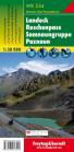 WK 254: Landeck, Reschenpass, Samnaungruppe, Paznaun - Wanderkarte 1:50.000
