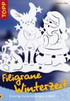Filigrane Winterzeit - Einteilige Fensterbilder ganz in Weiß
