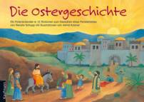 Die Ostergeschichte: Ein Folienkalender in 12 Stationen zum Gestalten eines Fensterbildes