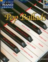 Schott Piano Lounge. Pop Ballads: 16 bekannte Pop-Balladen incl. CD