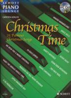 Christmas Time: 25 Weihnachtslieder, z.B. Fr&ouml;hliche Weihnacht, The Little Drummer Boy, Winter Wonderland, Rudolph ..., arrangiert f&uuml;r Klavier solo. ... Christmas Songs f&uuml;r Klavier (Keyboard)