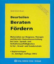 Beurteilen, Beraten, F&ouml;rdern: Arbeits- und Materialbl&auml;tter f&uuml;r die Hand der Kinder, rechtschreibreformunabh&auml;ngig