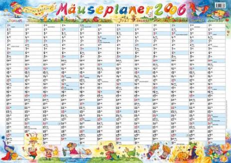 Wandplaner Wilde Mäuse 2006 -